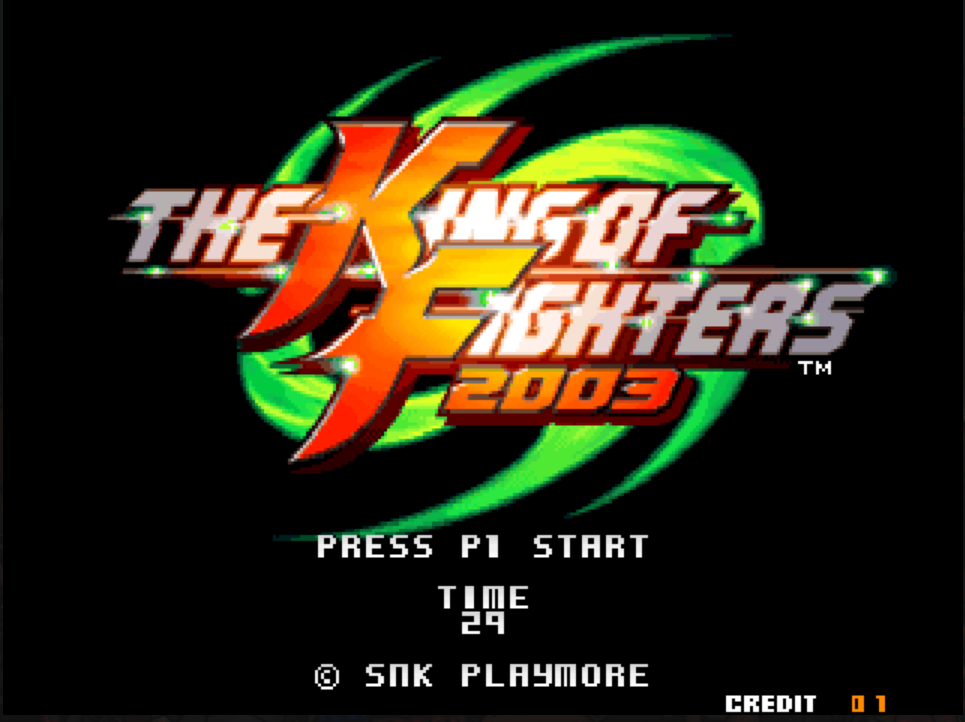 The King of Fighters 2003 : NEO-GEO Play Online in your browser
