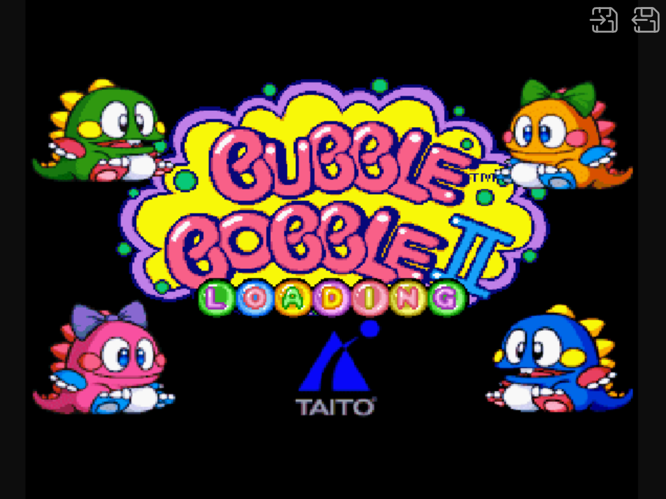 Bubble Bobble 2 : PlayStation 1 (PSX) Play Online in your browser