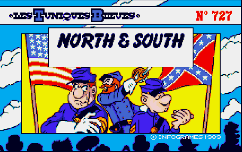 North & South (Europe) (En,Fr,De,Es,It) : Amiga Play Online in your browser