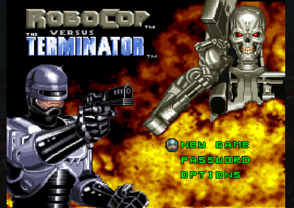 RoboCop versus The Terminator (USA) : SNES Play Online in your browser