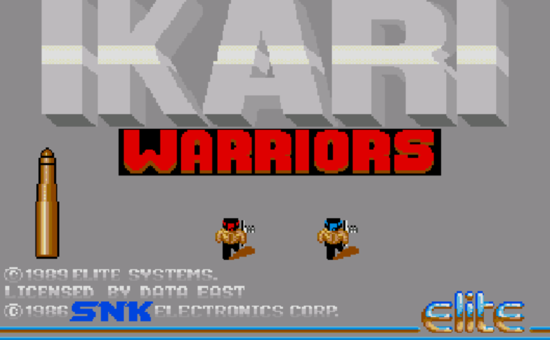 Ikari Warriors (Europe) : Amiga Play Online in your browser