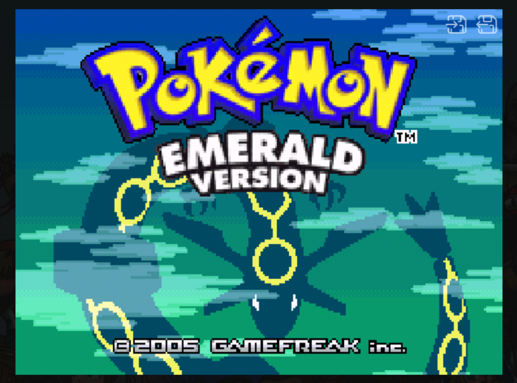 Pokemon – Emerald Version : Gameboy Advanced Play Online in your browser