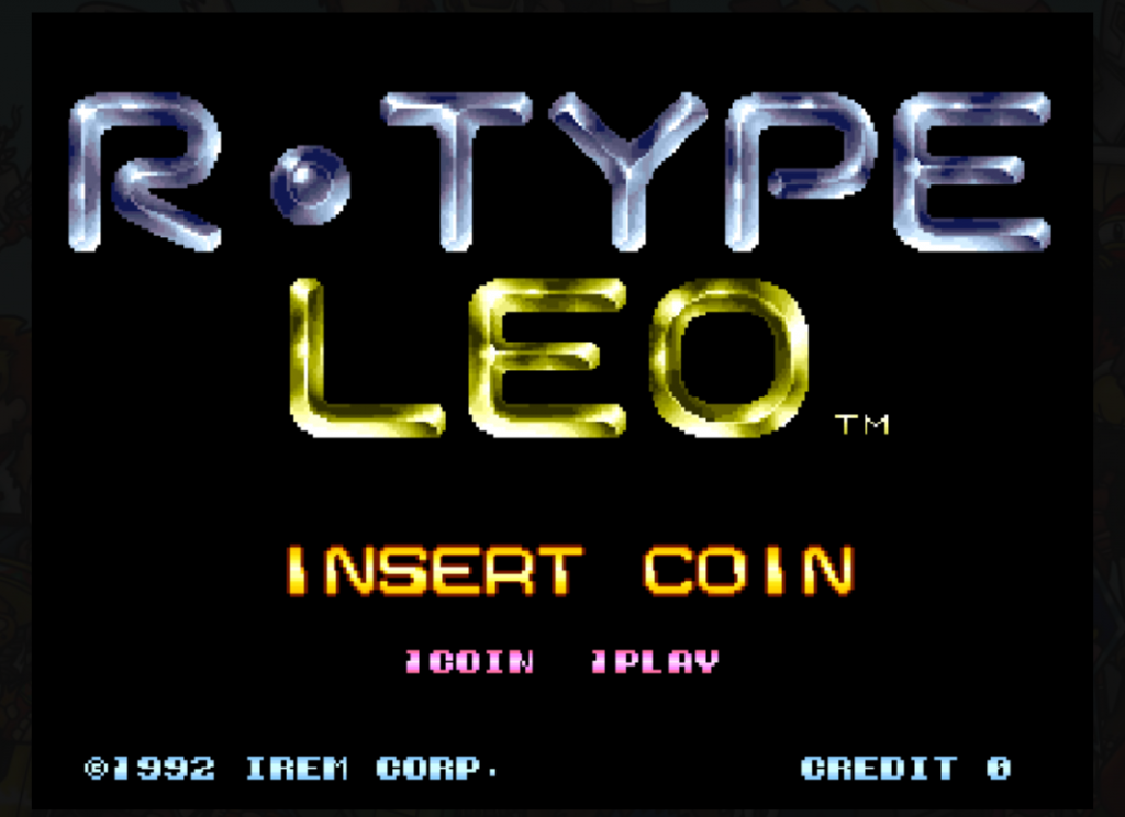 R-Type Leo (World) : MAME-2003 Play Online in your browser