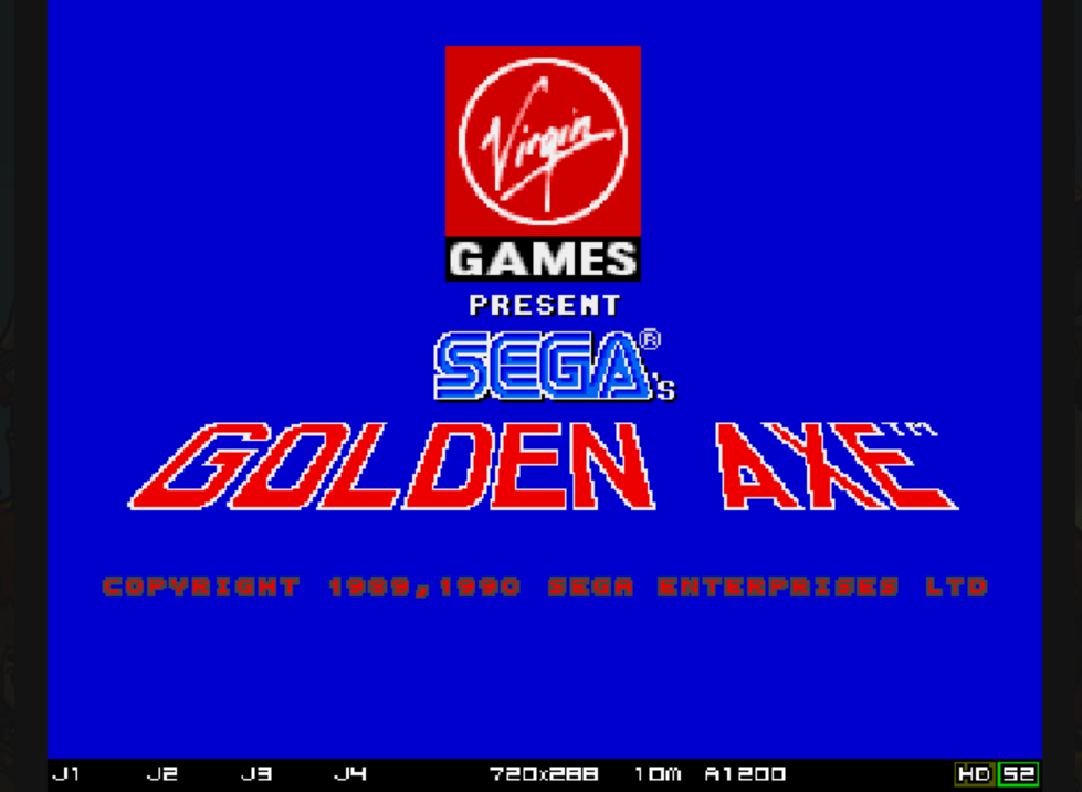 GoldenAxe : Amiga Play Online in your browser