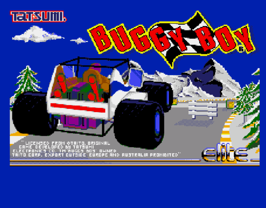 Buggy Boy (Europe) : Amiga Play Online in your browser