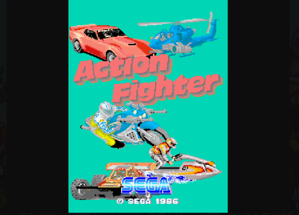 Action Fighter (FD1089A 317-0018) : MAME-243 Play Online in your browser