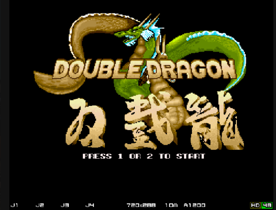 Double Dragon : Amiga Play Online in your browser