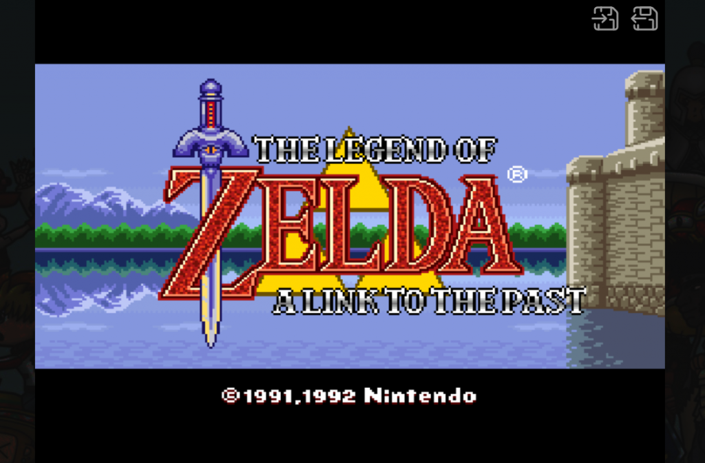 Legend Of Zelda, The – A Link To The Past : SNES Play Online in your browser