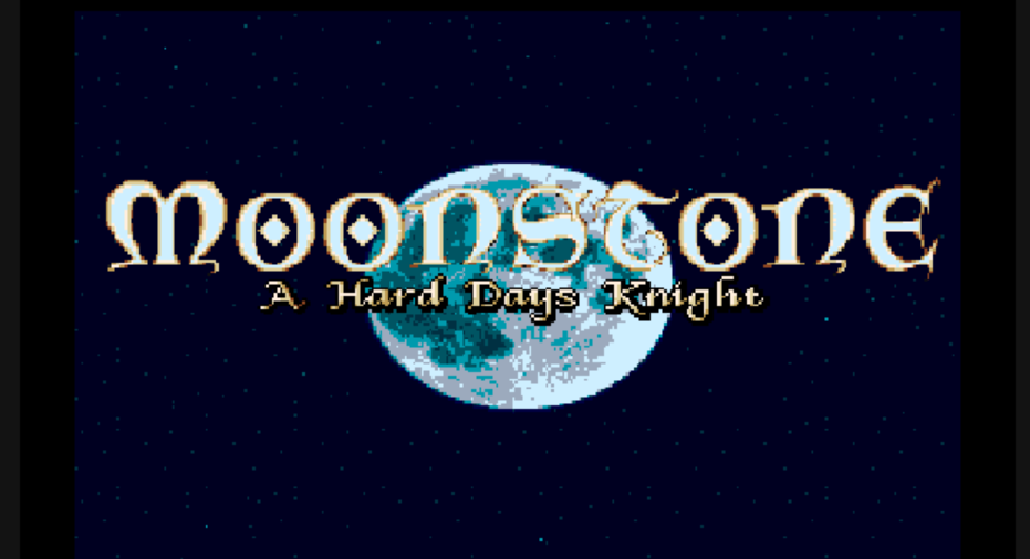 Moonstone – A Hard Days Knight (Europe) : Amiga Play Online in your browser