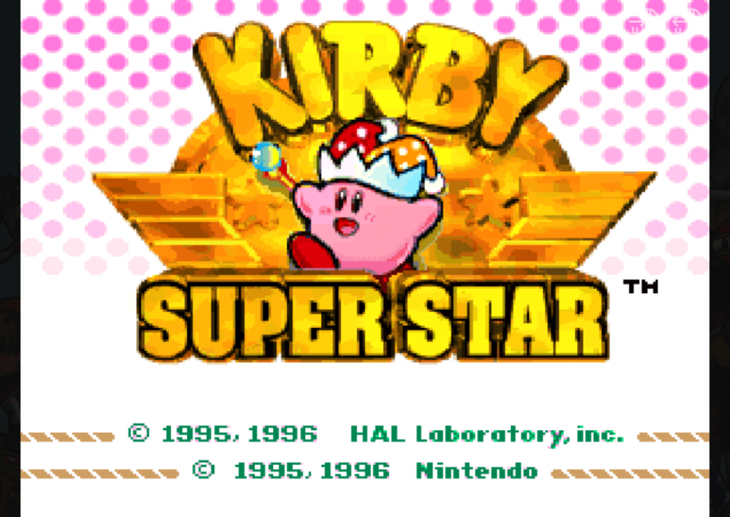 Kirby Super Star : SNES Play Online in your browser