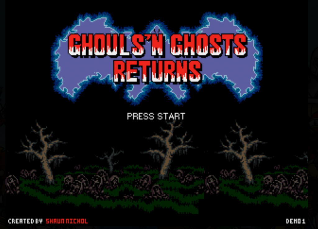 Ghouls-N-Ghosts-Returns-DEMO : OpenBOR Play Online in your browser