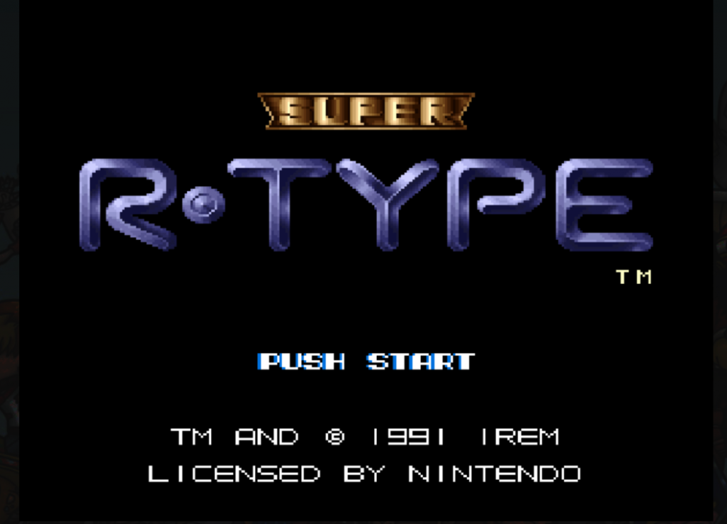 Super R-Type (USA) : SNES Play Online in your browser