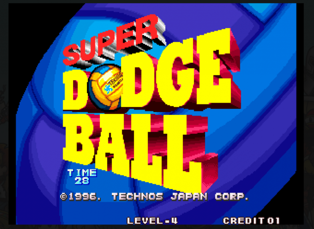 Super Dodge Ball : NEO-GEO Play Online in your browser