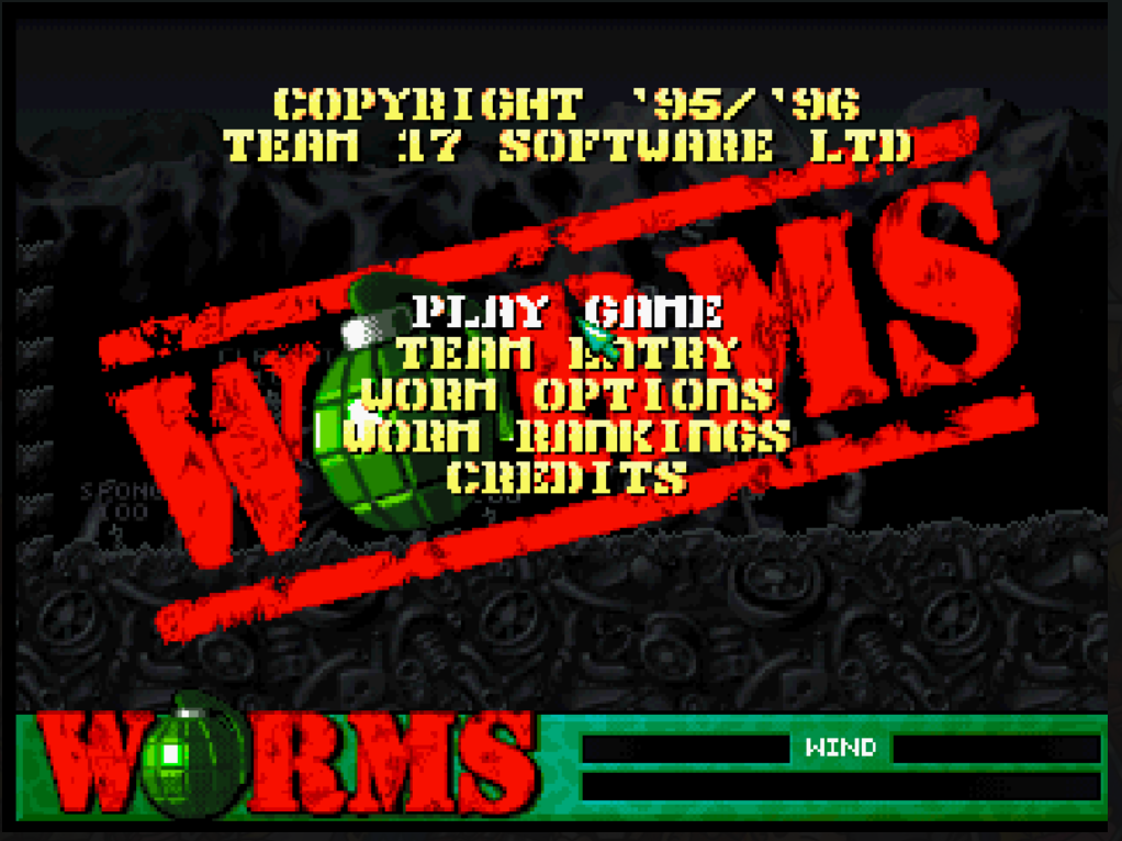 Worms (World) : Atari Jaguar Play Online in your browser