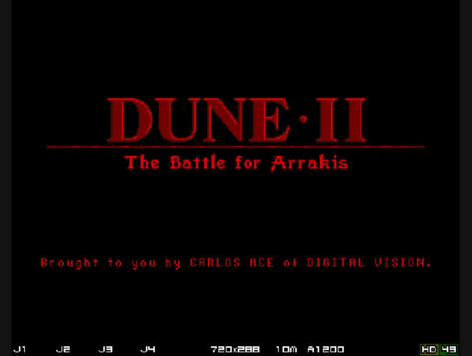 Dune 2 : Amiga Play Online in your browser