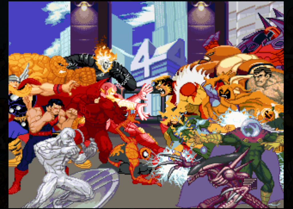 Marvel First Alliance : OpenBOR Play Online in your browser
