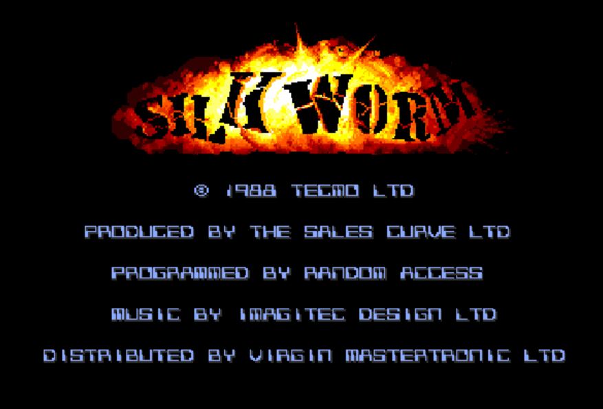 Silkworm (Europe) : Amiga Play Online in your browser