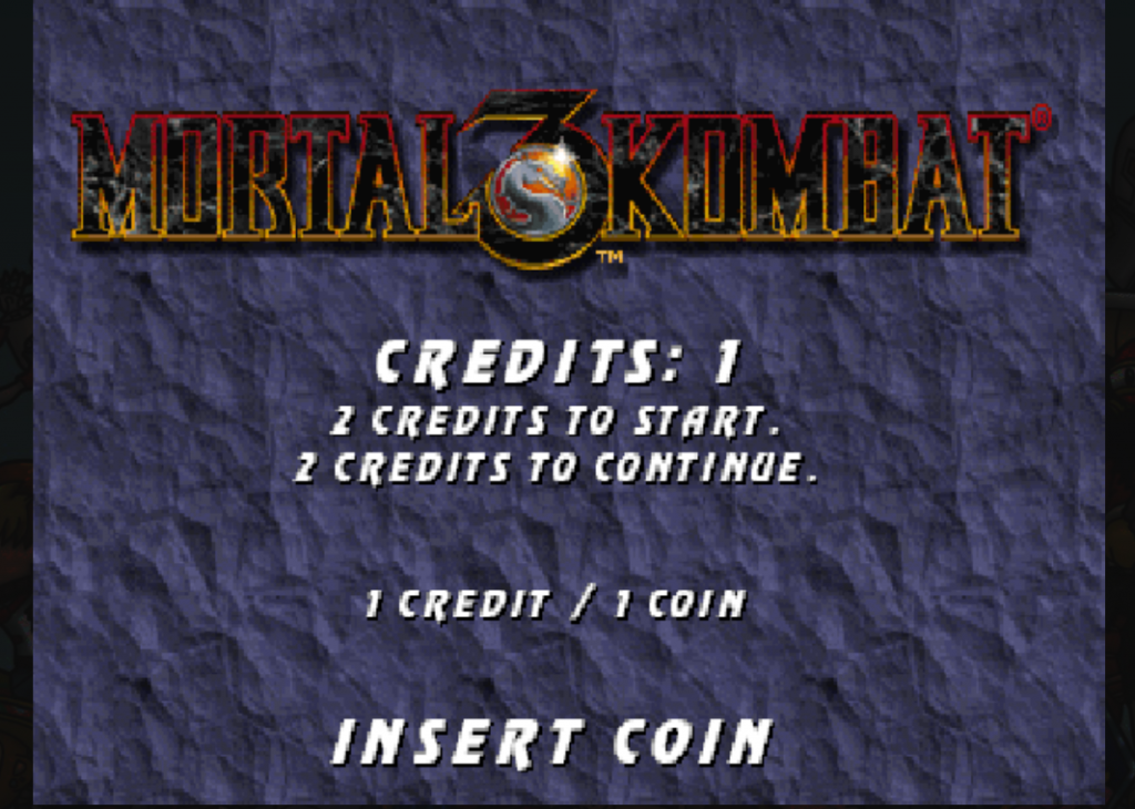 Mortal Kombat 3 (rev 2.1) : MAME Play Online in your browser