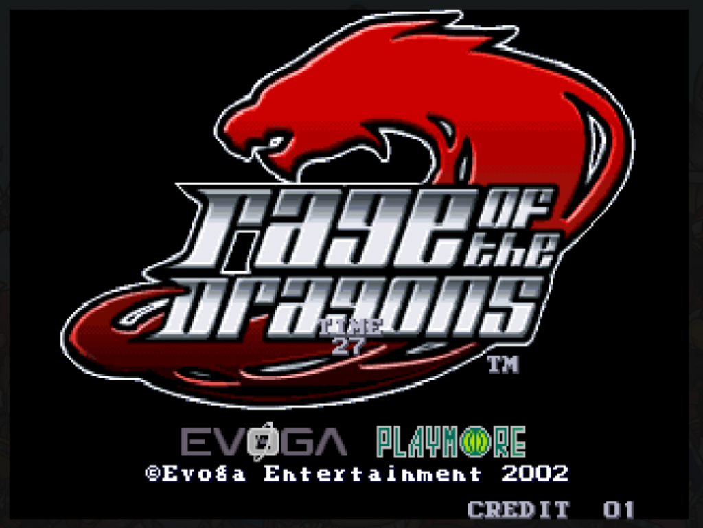 Rage of the Dragons : NEO-GEO Play Online in your browser