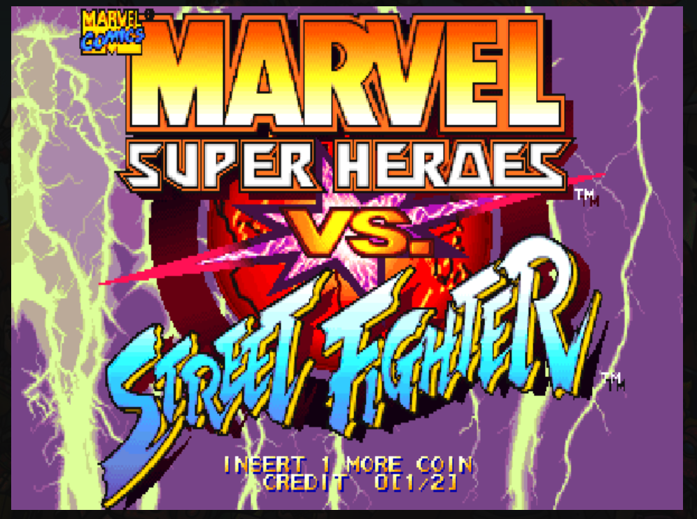 Marvel Super Heroes Vs. Street Fighter (USA 970625) : CAPCOM GS2 Play Online in your browser
