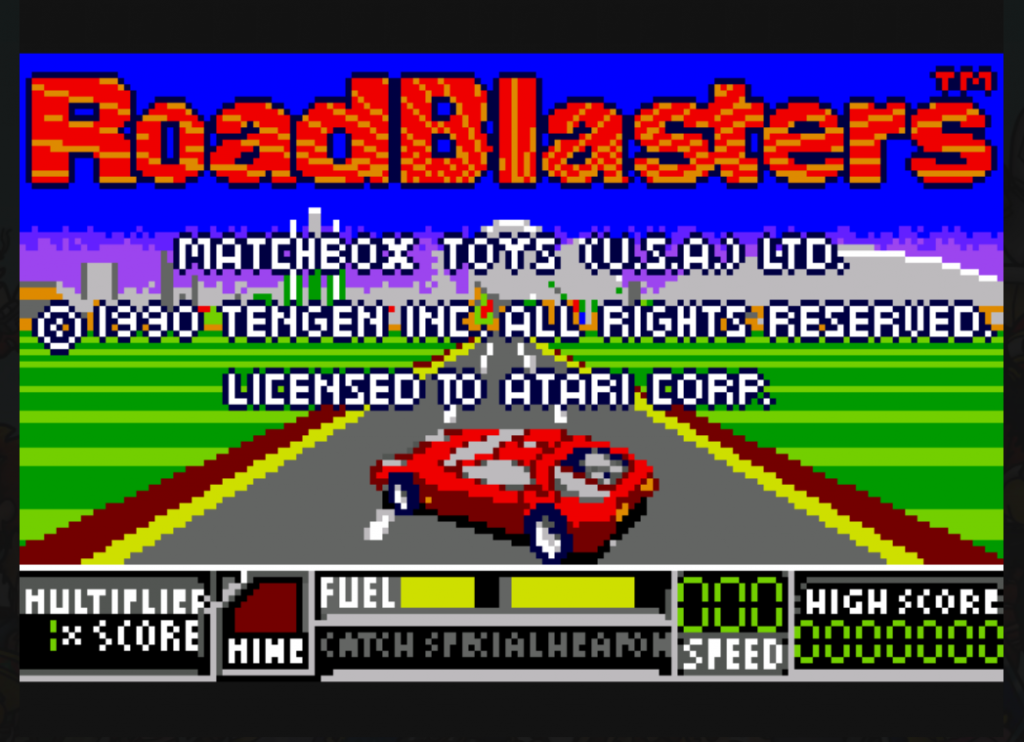 RoadBlasters (USA, Europe) : Atari Lynx Play Online in your browser