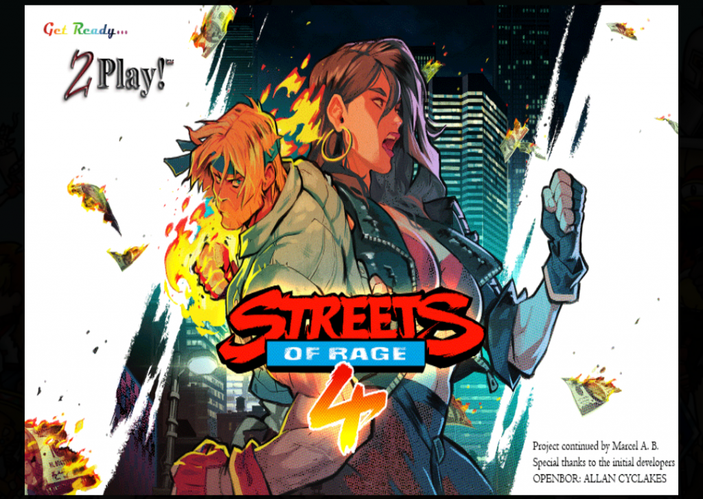 Streets of Rage 4 HD Edition : OpenBOR Play Online in your browser