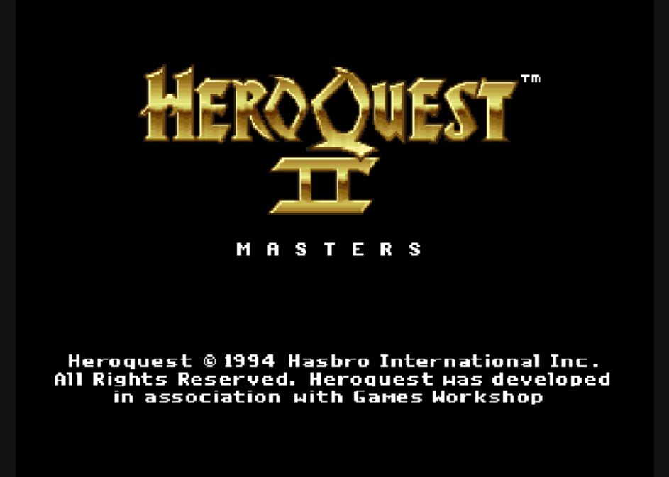 Hero Quest 2 : Amiga Play Online in your browser