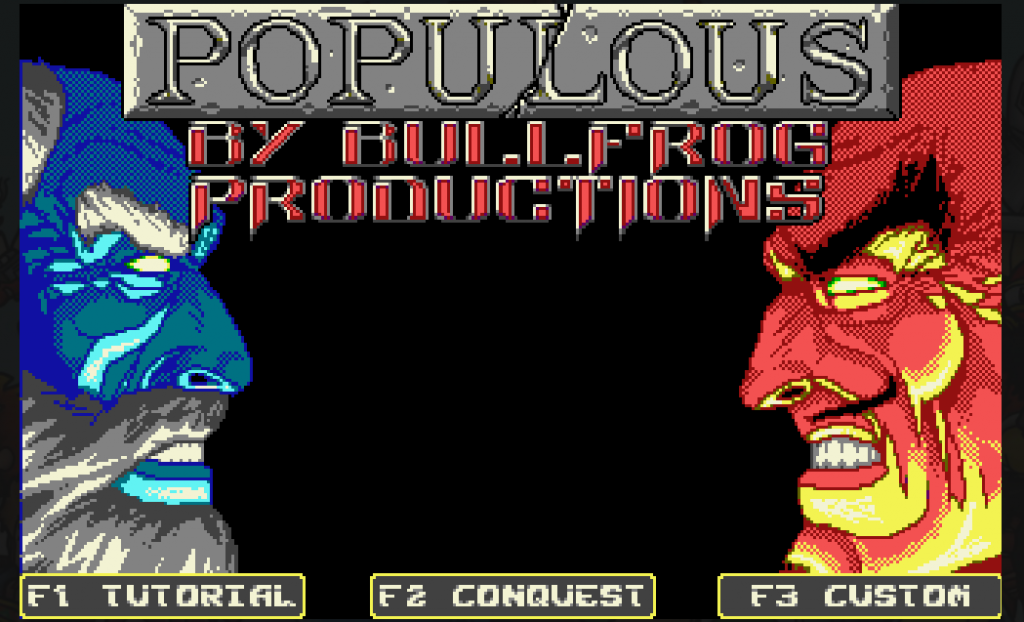 Populous (1989) : DOS Game Play in Browser for FREE!
