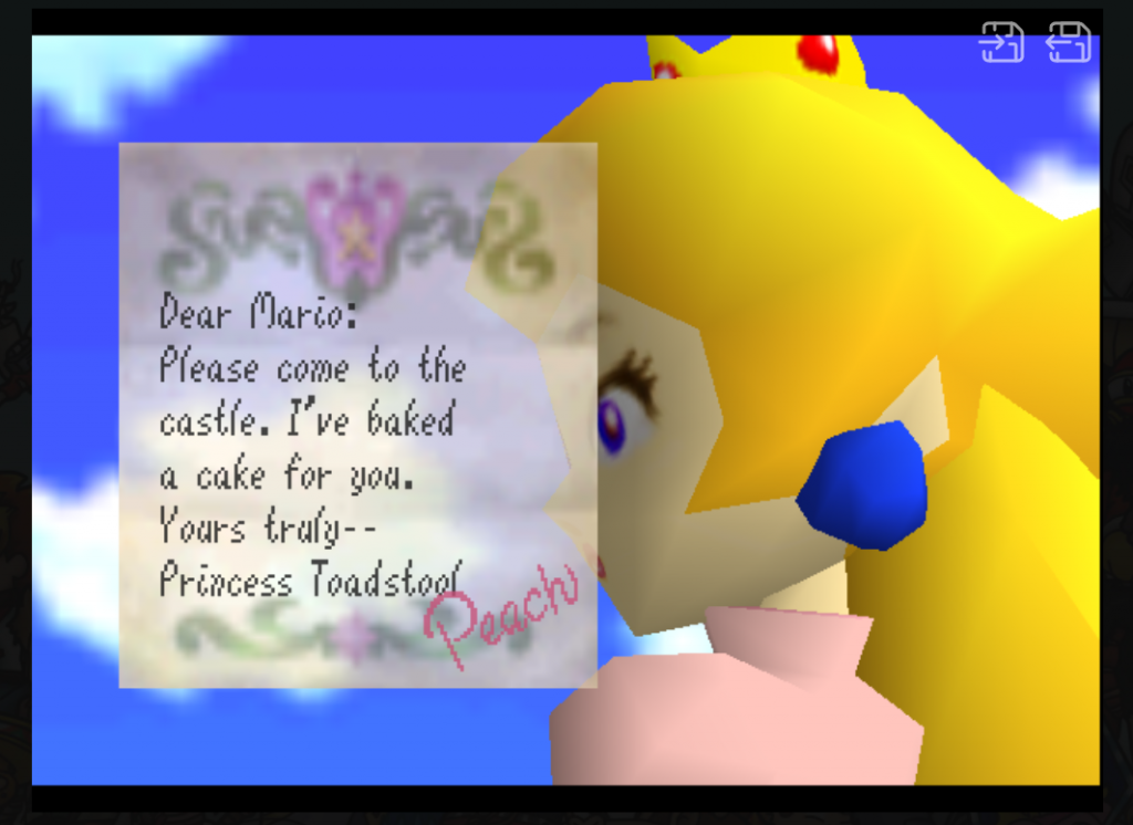 Super Mario 64 (USA) : N64 Play Online in your browser