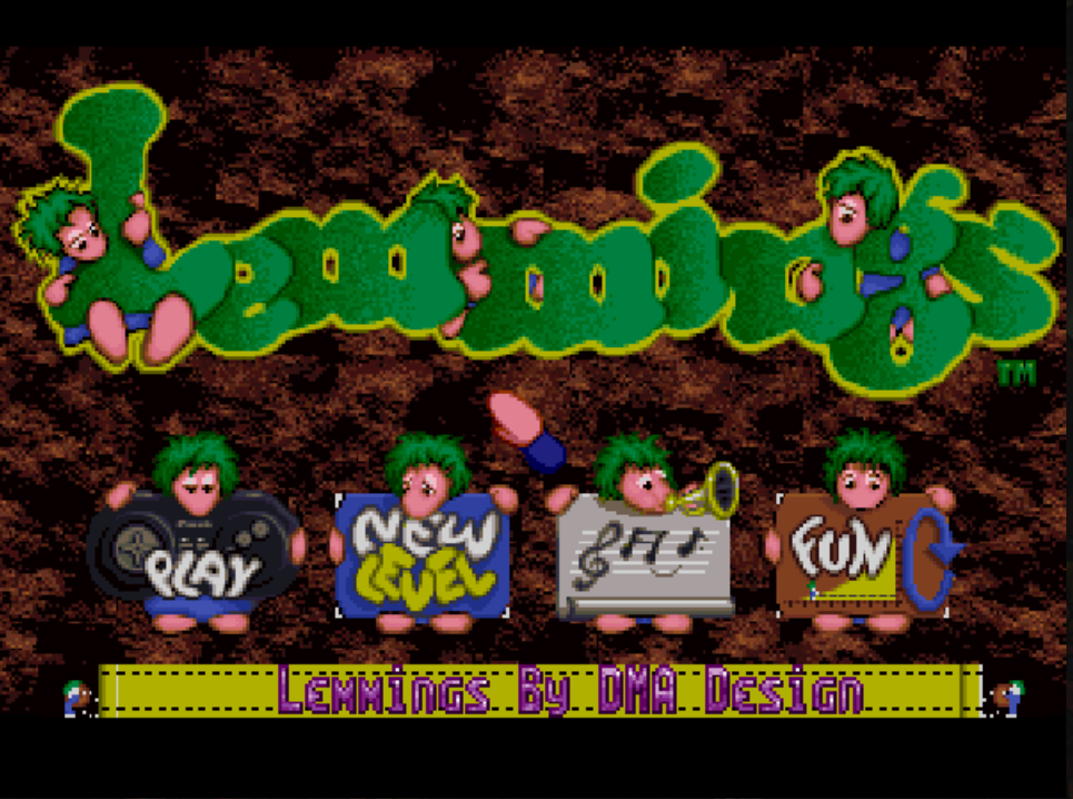 Lemmings (US) : 3DO Play Online in your browser