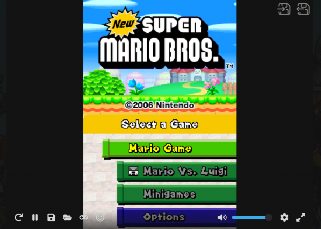 New Super Mario Bros. : DS/DS Lite Play Online in your browser