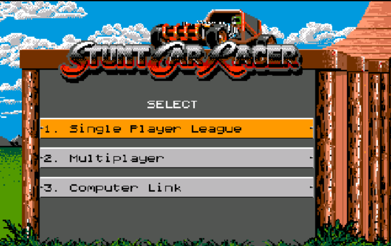Stunt Car Racer (Europe) : Amiga Play Online in your browser