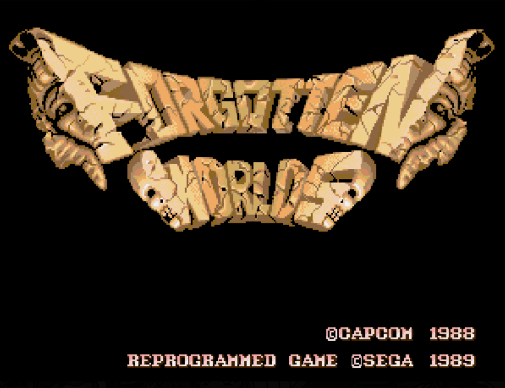 Forgotten Worlds (World) (v1.1) : Sega MegaDrive (Genesis) Play Online in your browser