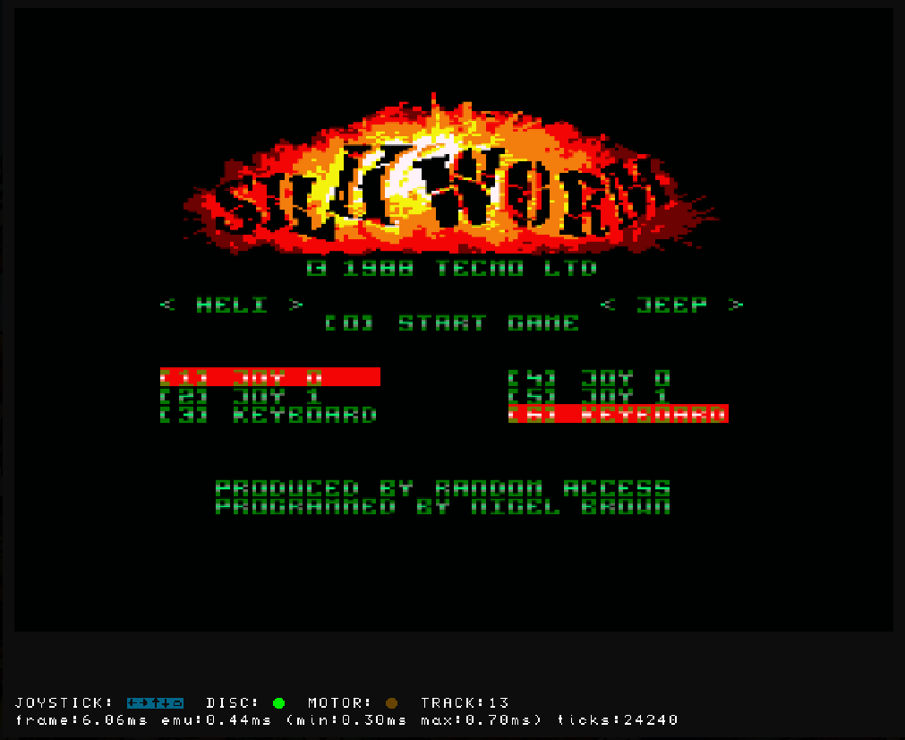 Silkworm : Amstrad CPC Game Play in Browser for FREE!
