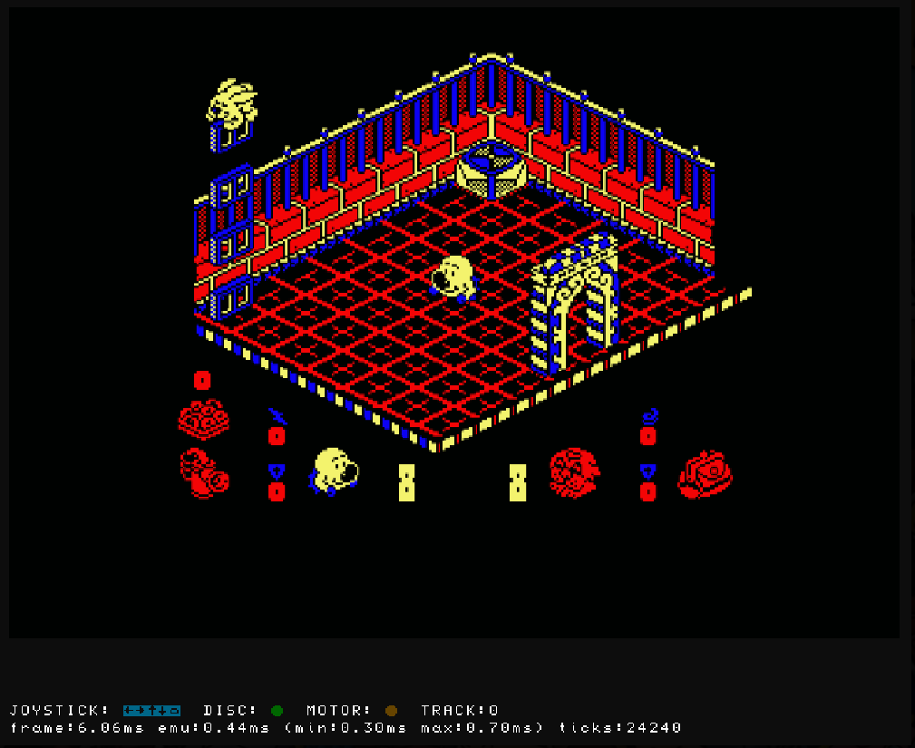 Head Over Heels : Amstrad CPC Game Play in Browser for FREE!