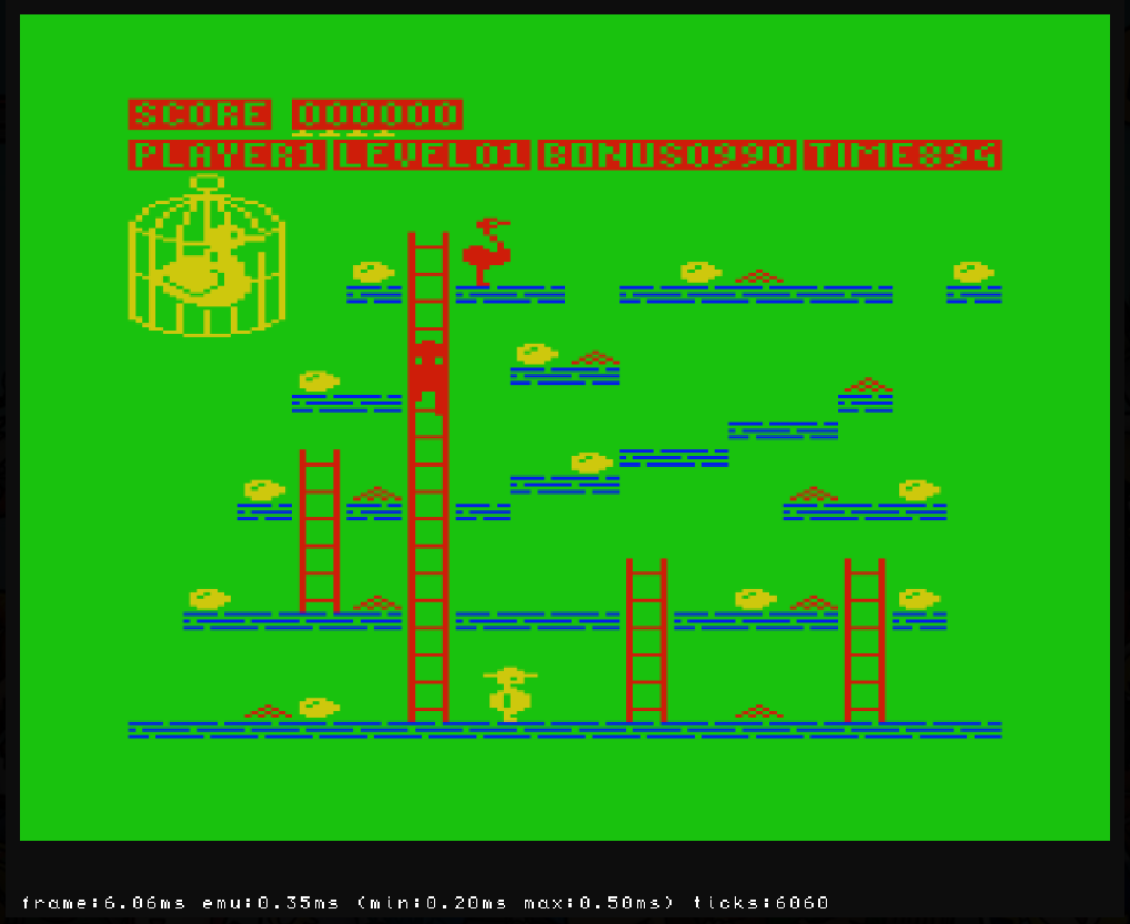 Chucky Egg : ATOM Play Online in your browser