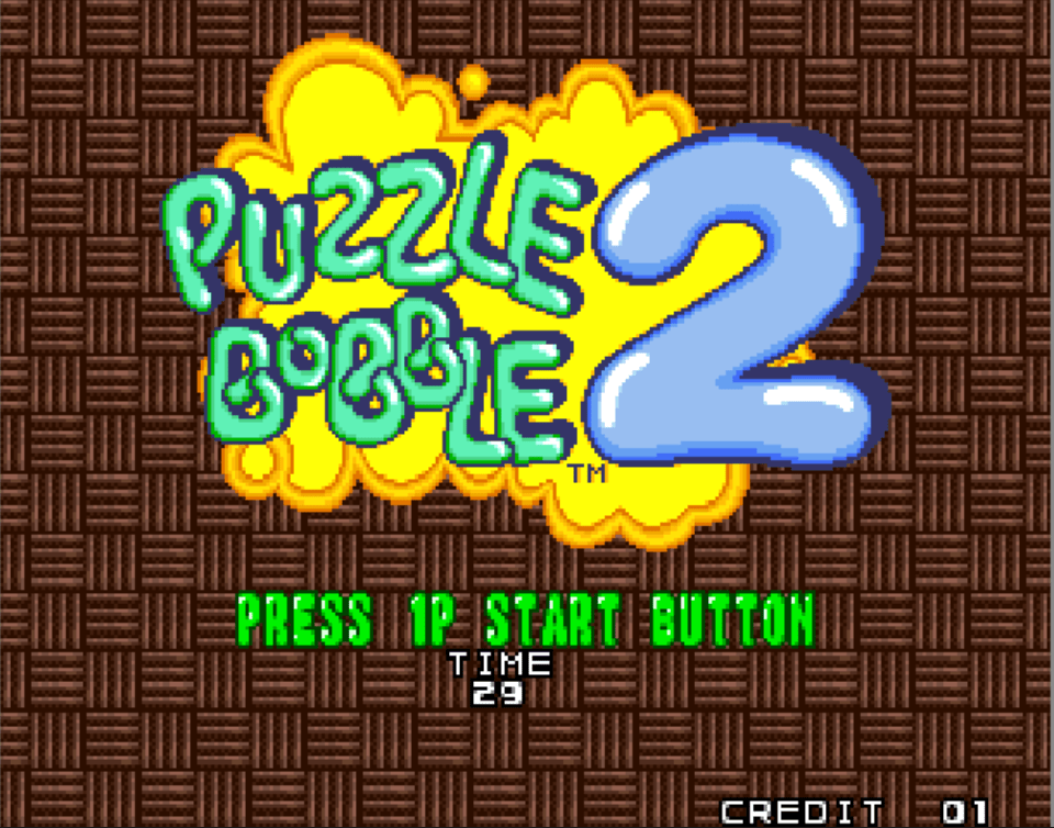 Puzzle Bobble 2 / Bust-A-Move Again (Neo-Geo) : MAME-243 Play Online in your browser