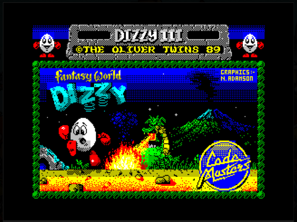 Fantasy World Dizzy : Spectrum ZX 48K Play Online in your browser