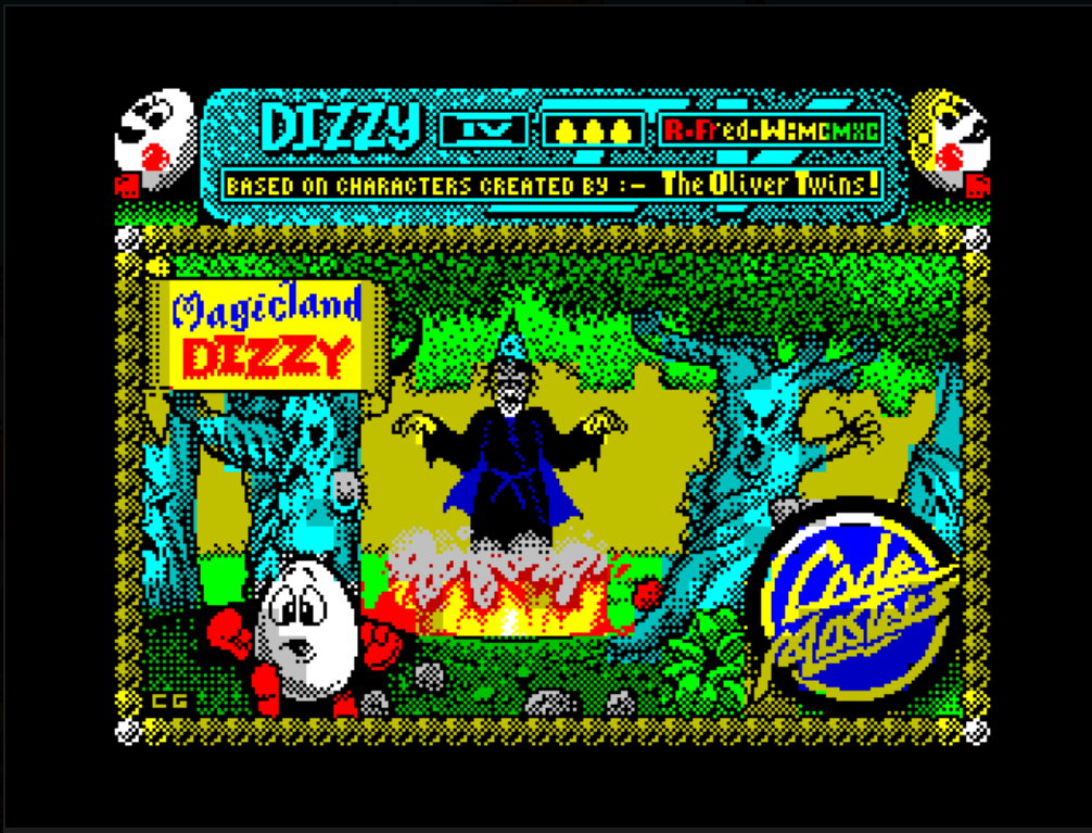 Magic Land Dizzy : Spectrum ZX 48K Play Online in your browser
