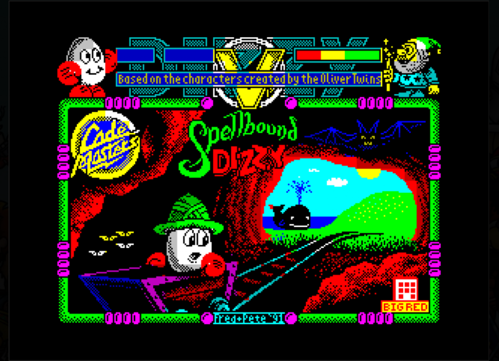 Spellbound Dizzy : Spectrum ZX 48K Play Online in your browser