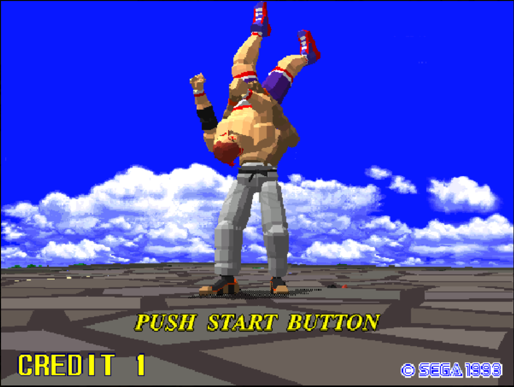 Virtua Fighter (rev 1) : MAME-2003 Play Online in your browser