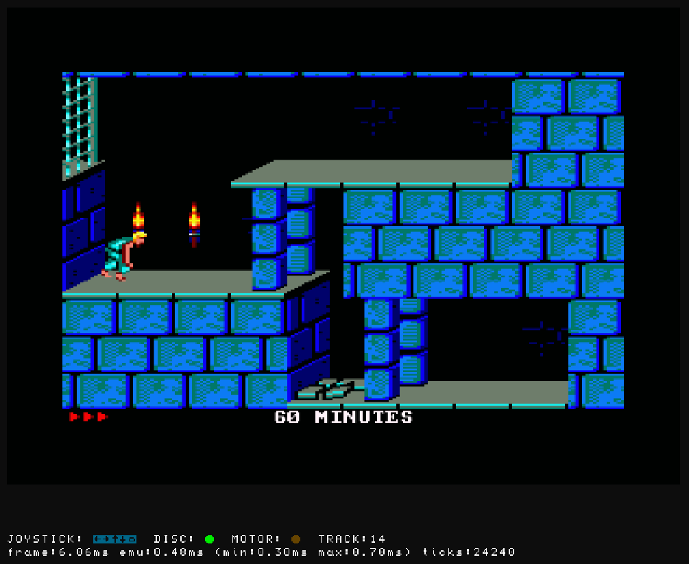 Prince of Persia : Amstrad CPC Game Play in Browser for FREE!