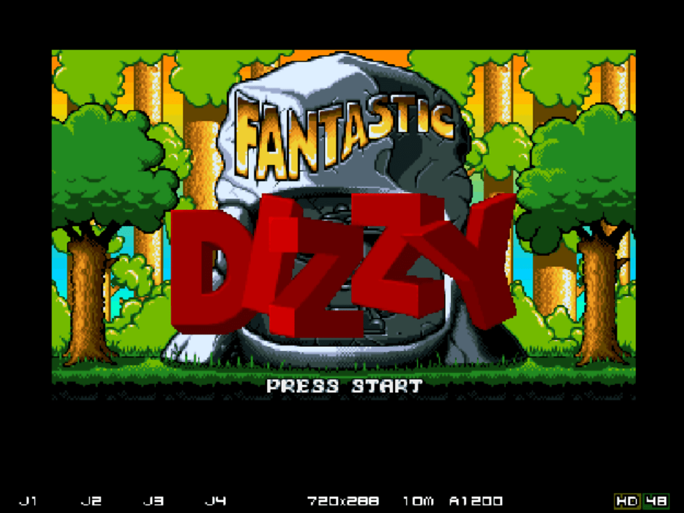 Fantastic Dizzy v2.0 AGA : Amiga Play Online in your browser