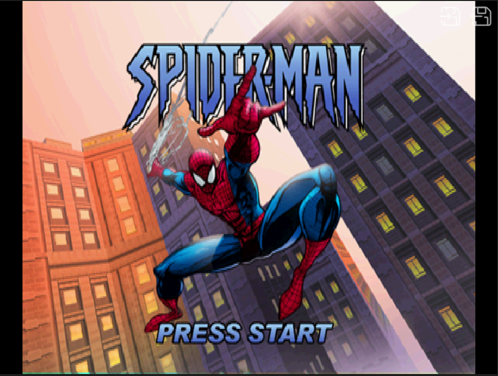 Spider-Man (USA) : PlayStation 1 (PSX) Play Online in your browser