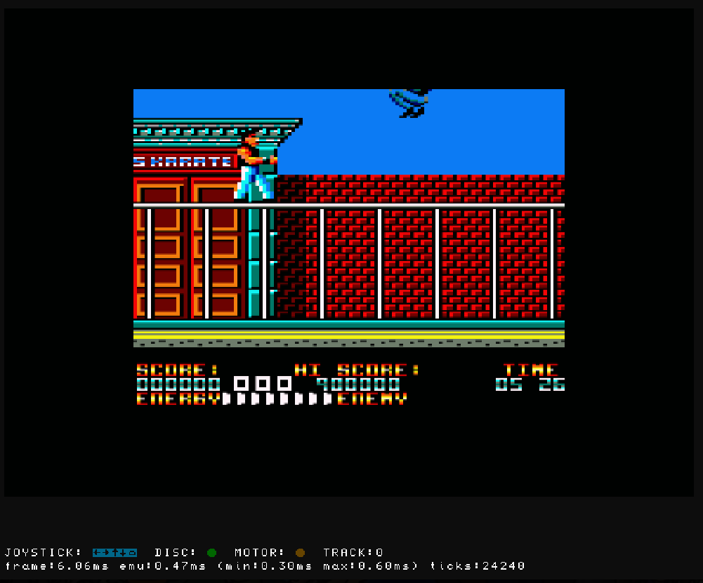 Dragon Ninja : Amstrad CPC Game Play in Browser for FREE!