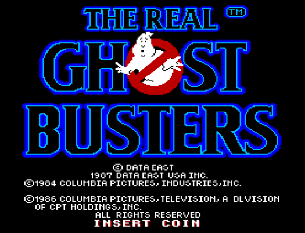 The Real Ghost Busters : MAME-243 Play Online in your browser