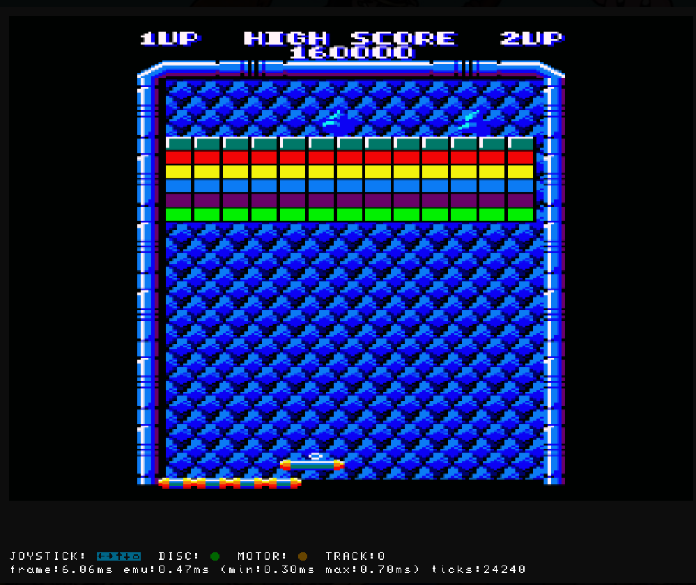 Arkanoid : Amstrad CPC Game Play in Browser for FREE!