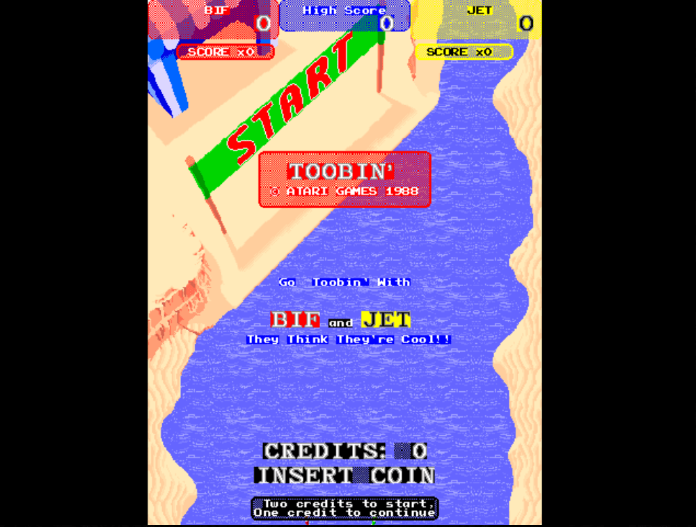 Toobin : MAME-243 Play Online in your browser