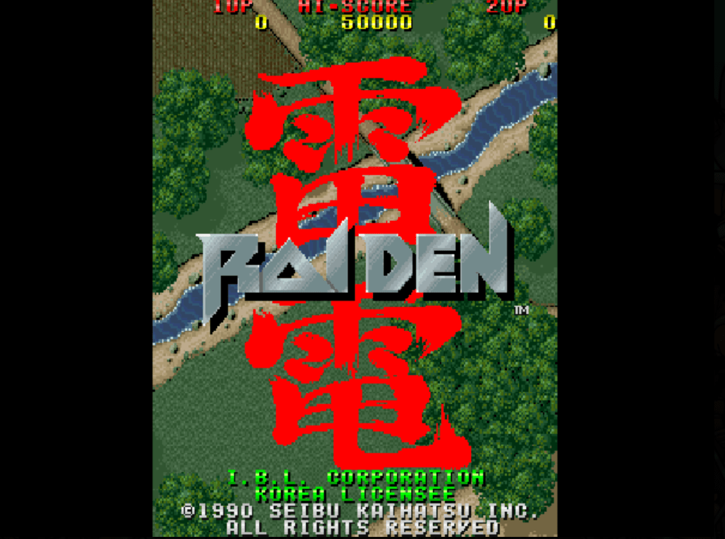 Raiden (Korea) : MAME-2003 Play Online in your browser (CLONE)