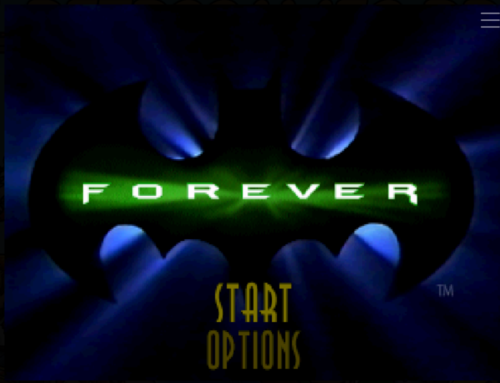 Batman Forever – The Arcade Game (USA) : Sega Saturn Play Online in your browser